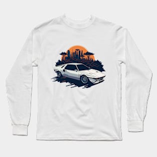 Lotus Esprit Vintage Car Art Long Sleeve T-Shirt